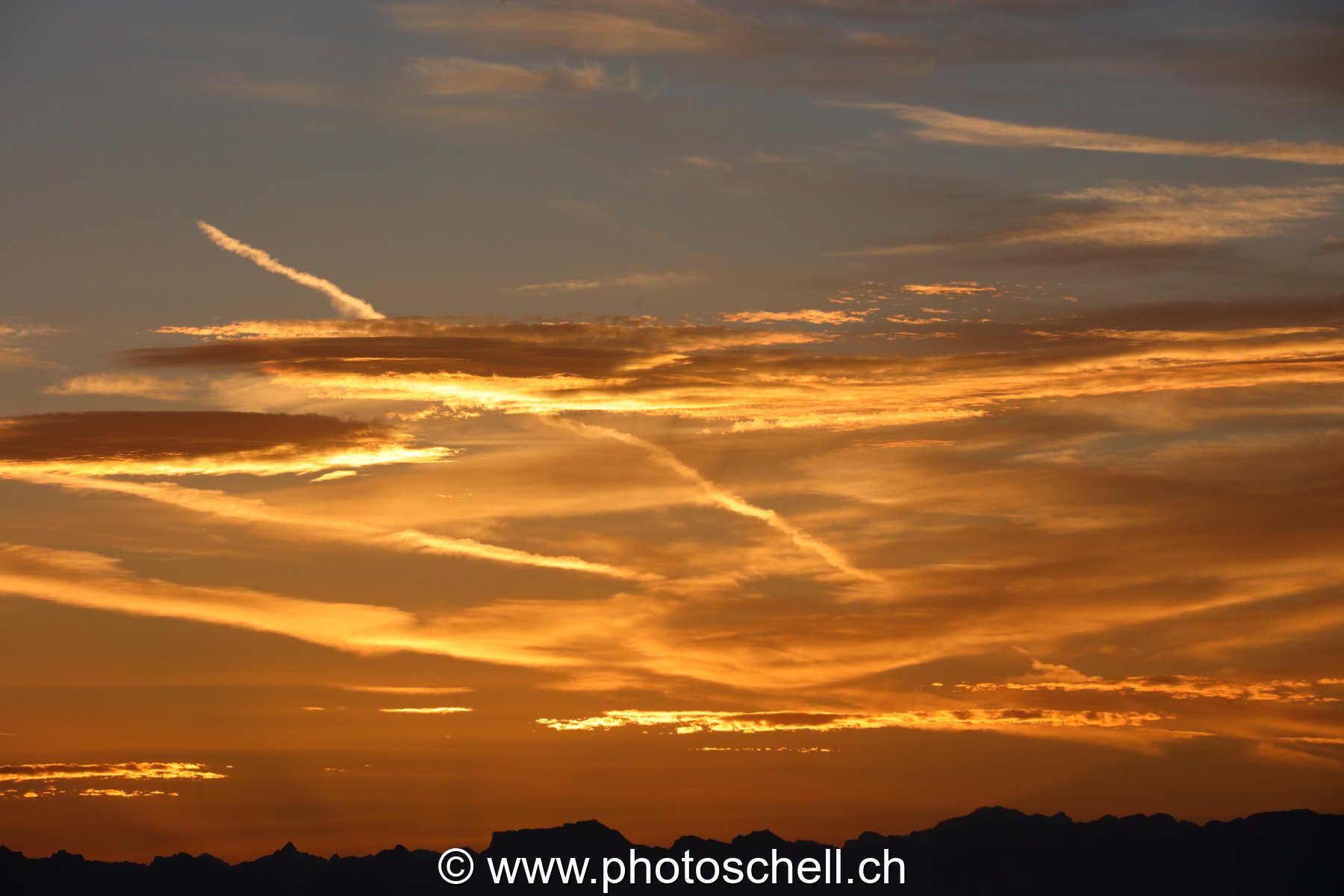 Jeux de couleurs au lever du soleil