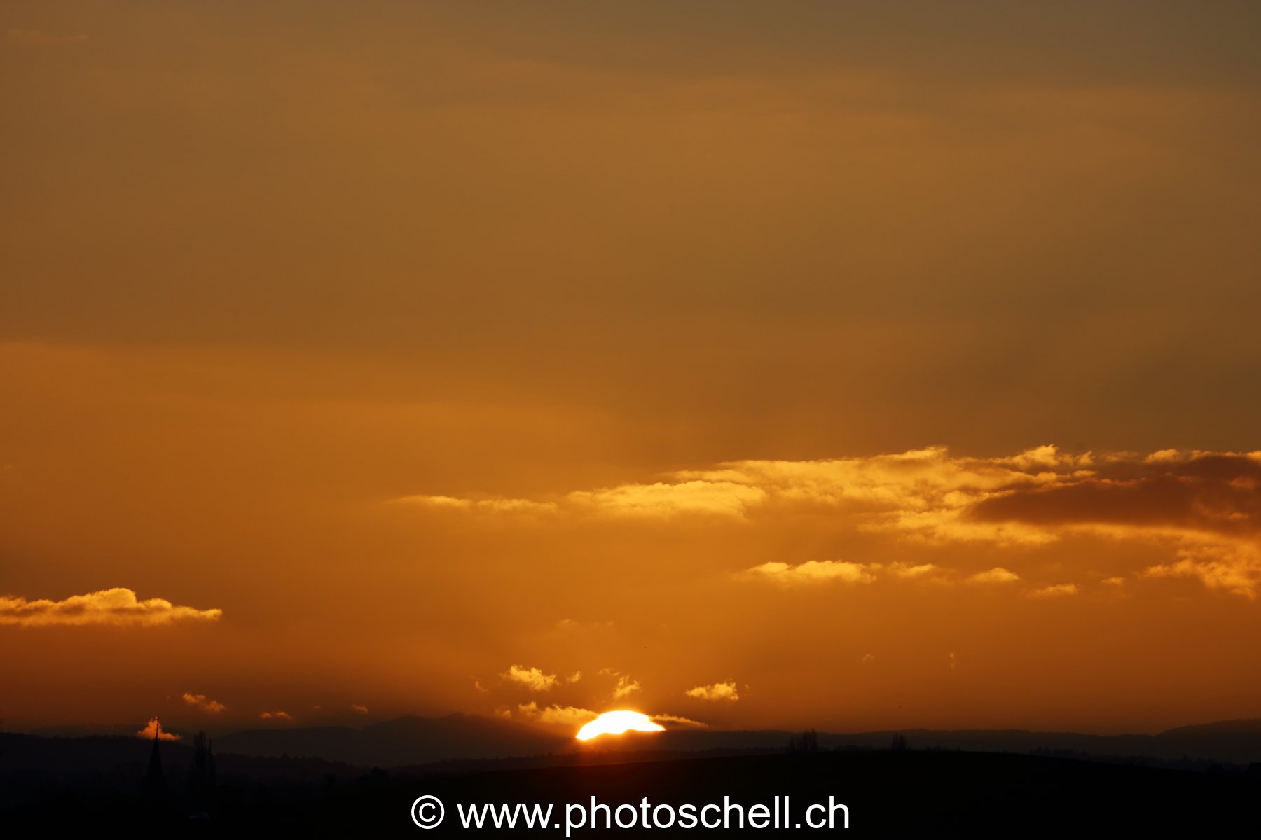 Coucher de soleil