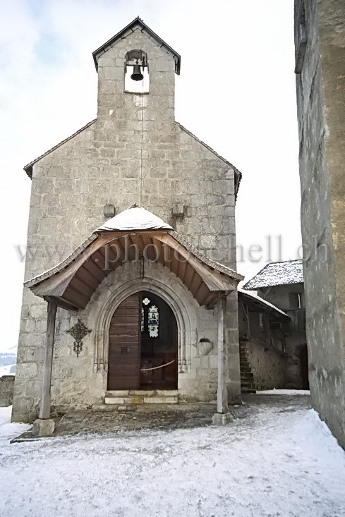 Le chateau de Gruyères, sa chapelle