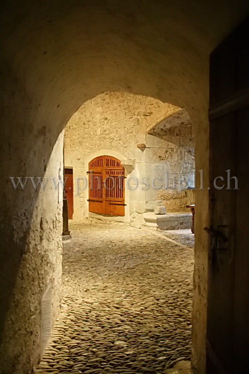 Intérieur du château de Gruyères