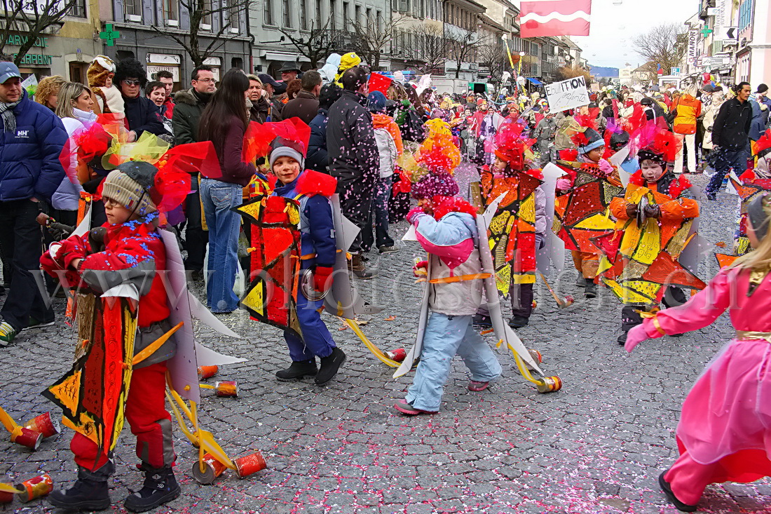 Volée de confettis