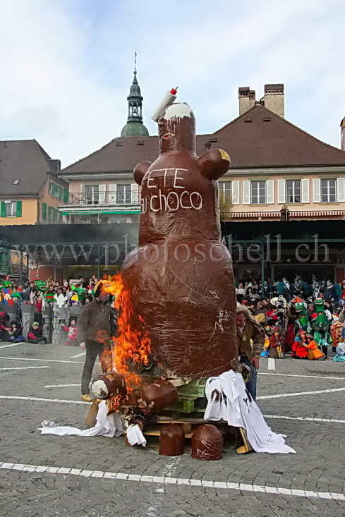 Le choco brûle...