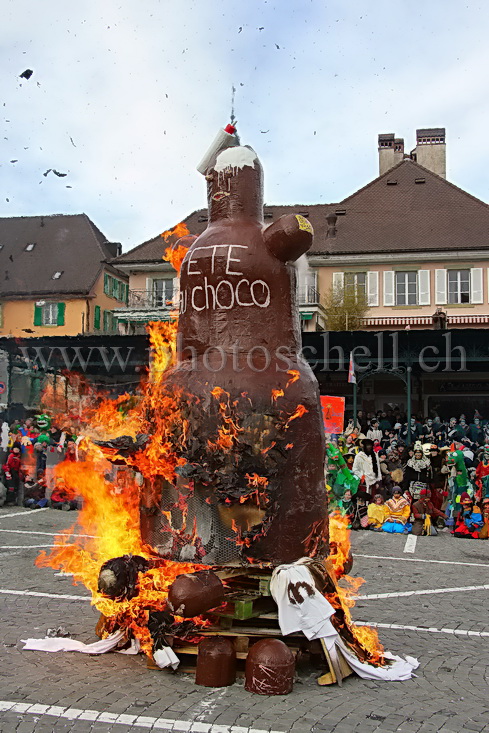 Le choco brûle...