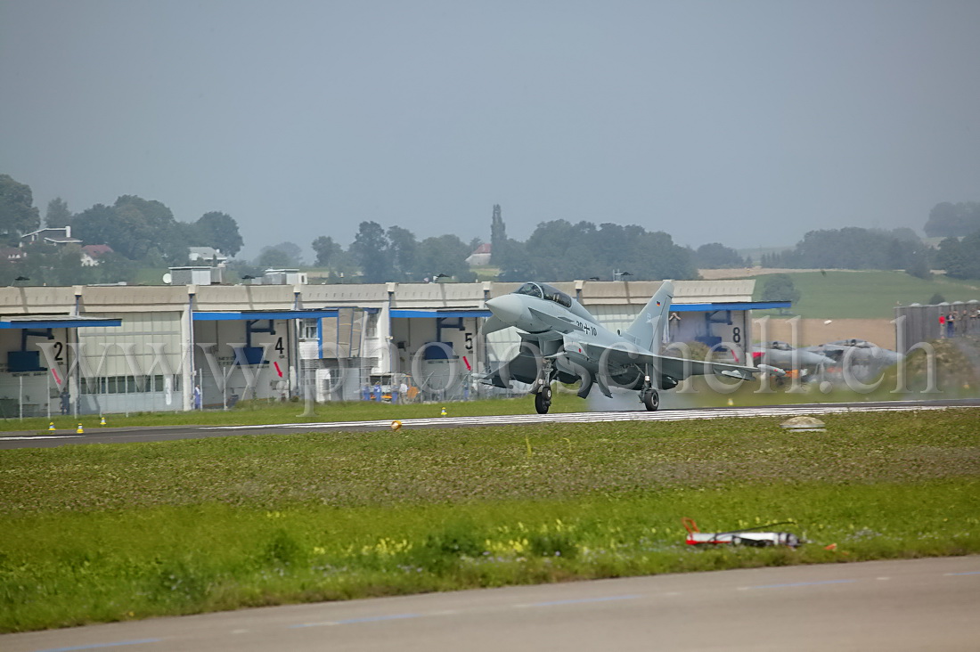 Eurofighter en vue arrière