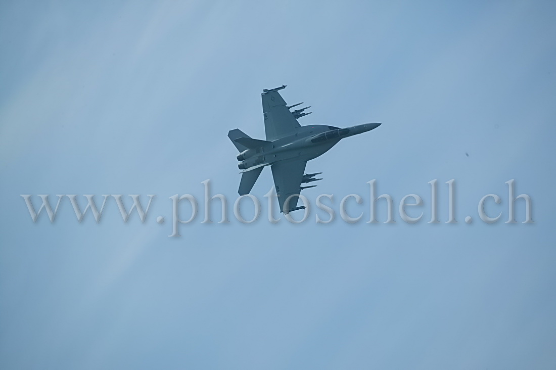 FA-18F vu de dessus