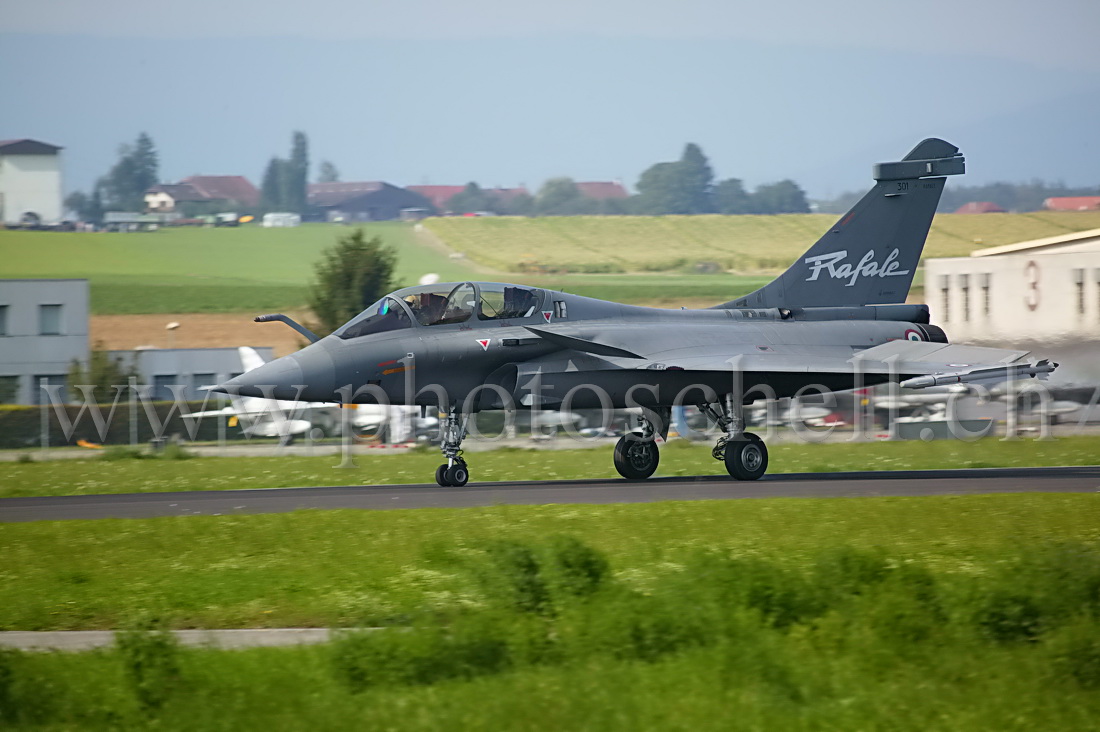 Rafale au roulage