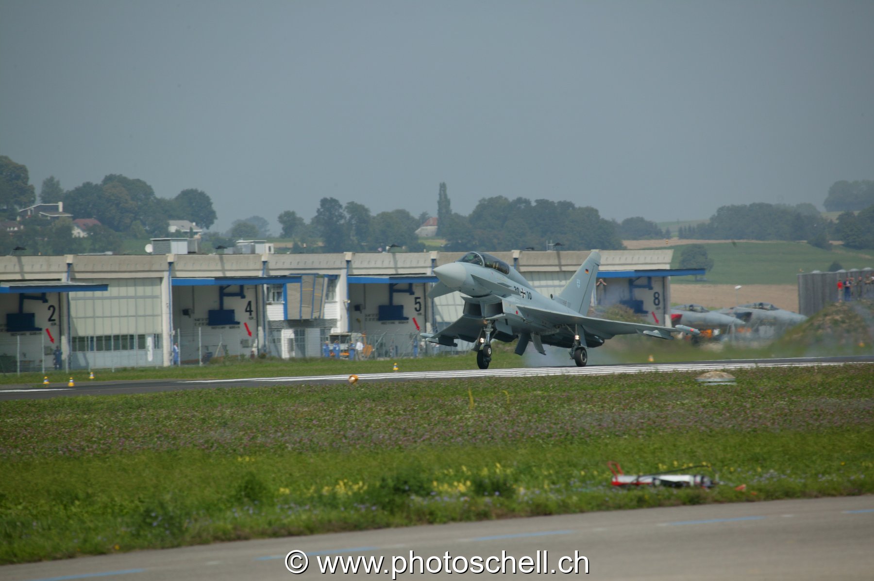 Eurofighter en vue arrière