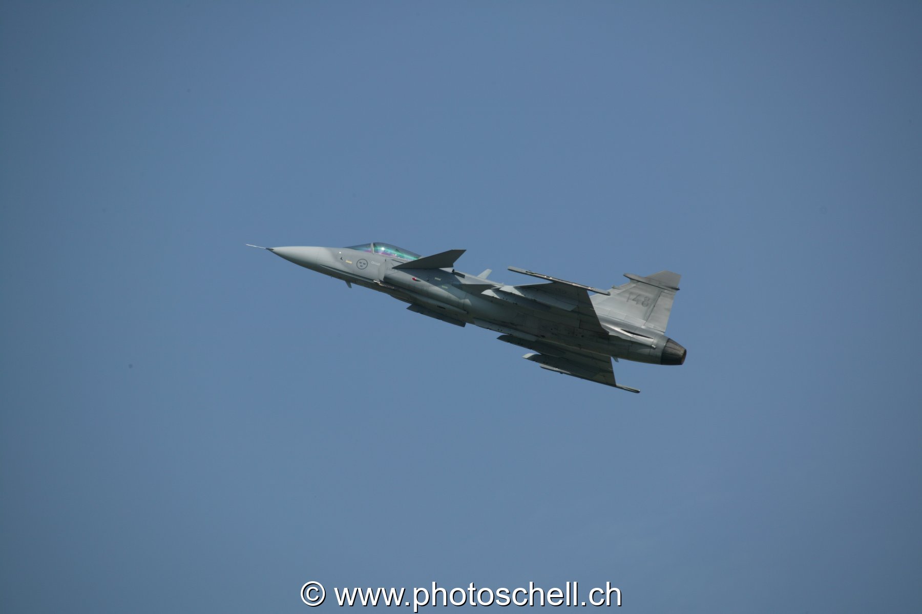 Gripen et ses ailes de canard
