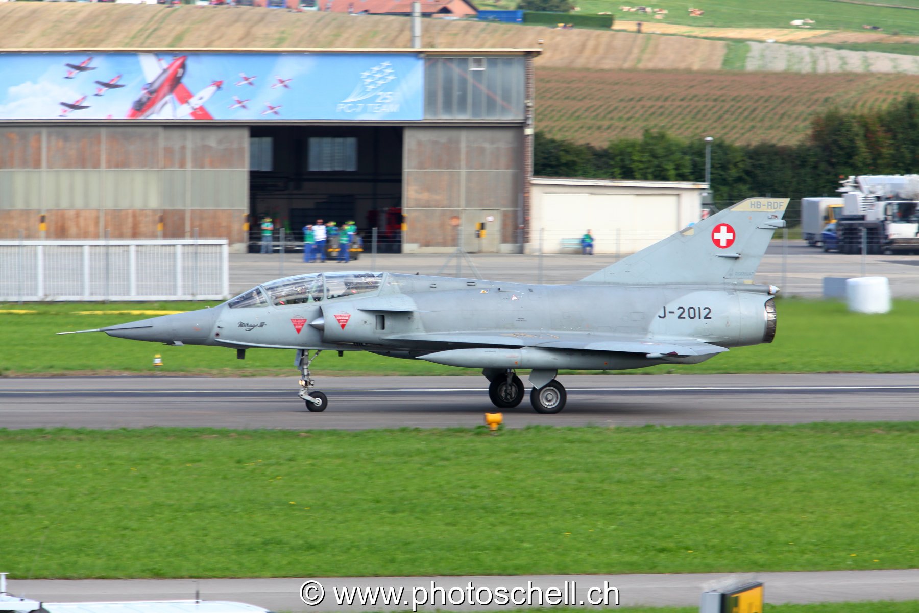 Air 14 : décollage du Mirage III