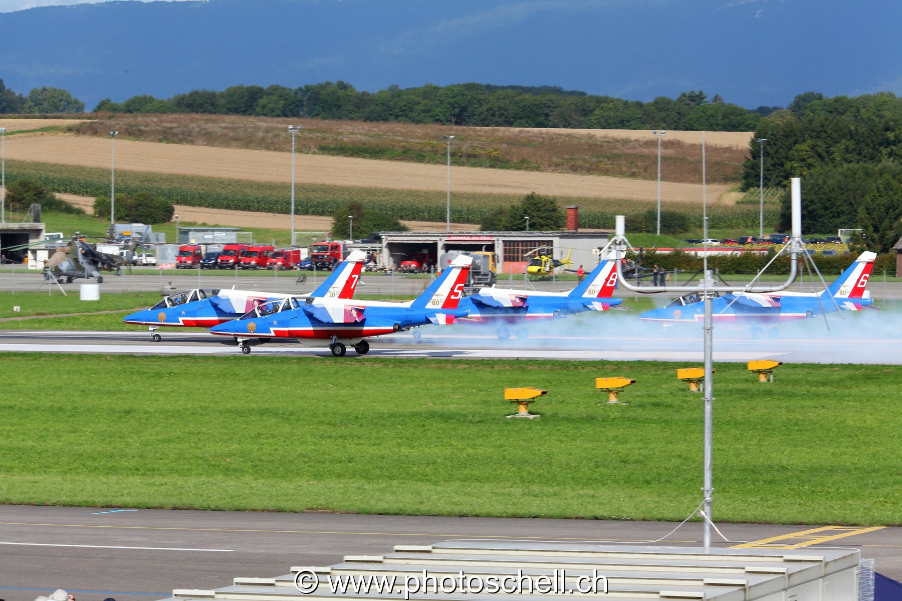 Air 14 : Décollage de la Patrouille de France