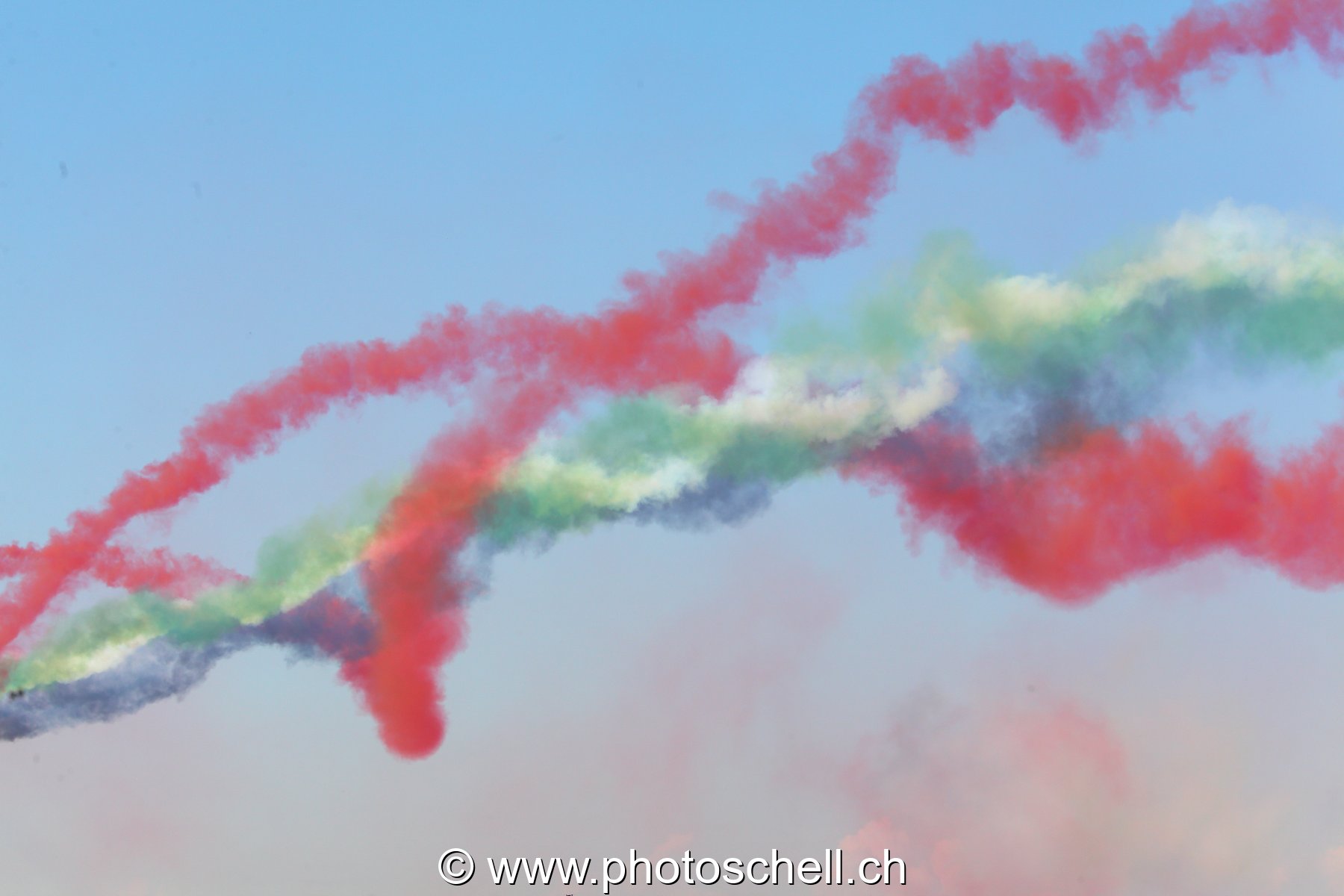 Air 14 : nuages colorés
