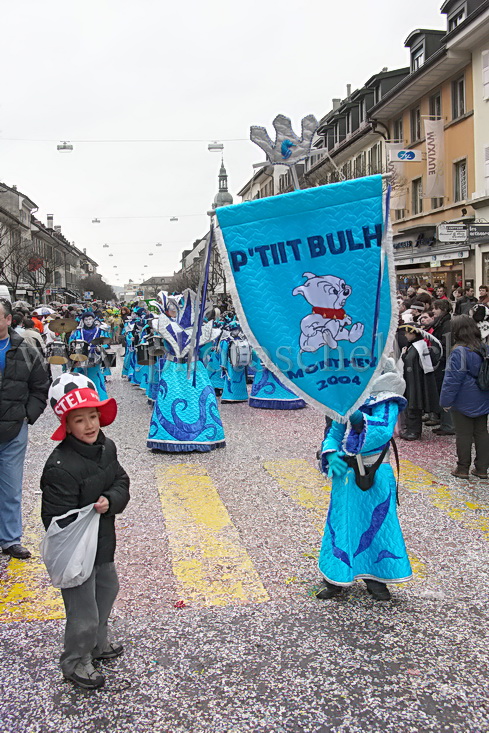 Ptiit Buhl dans la Grand'rue de Bulle