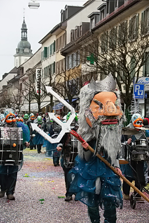 Neptune dans la rue