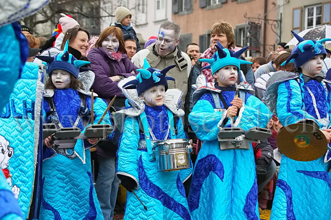 Petits bleus musiciens