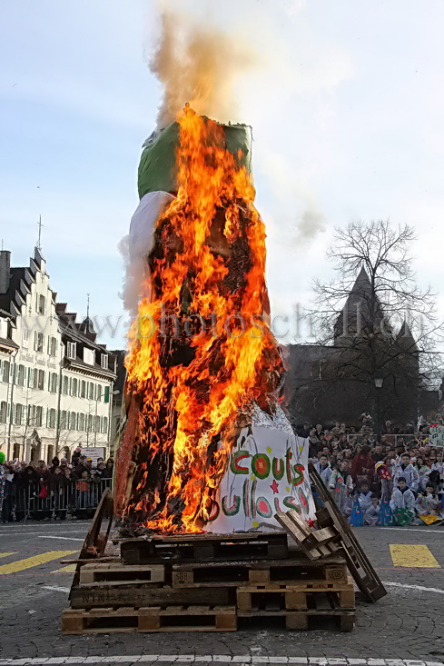 Mise à feu du bonhomme hiver