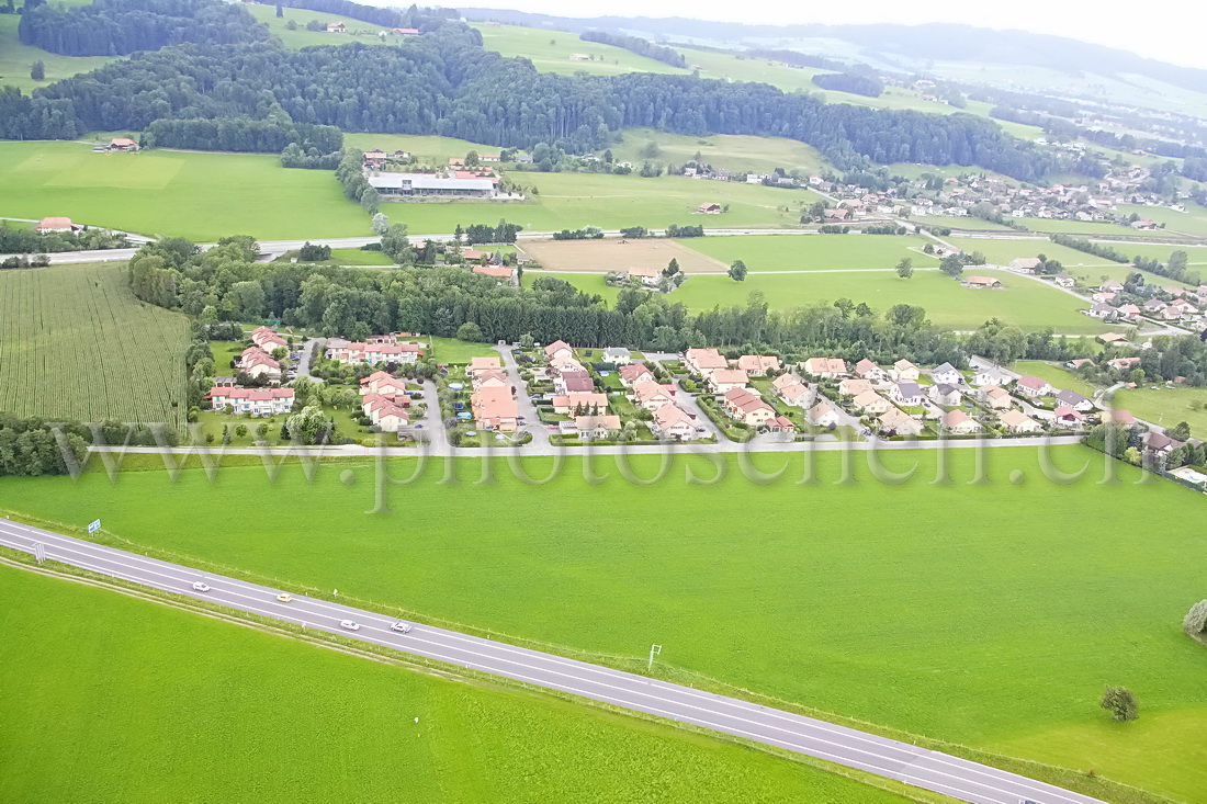 Habitations de Riaz et la Baumettaz