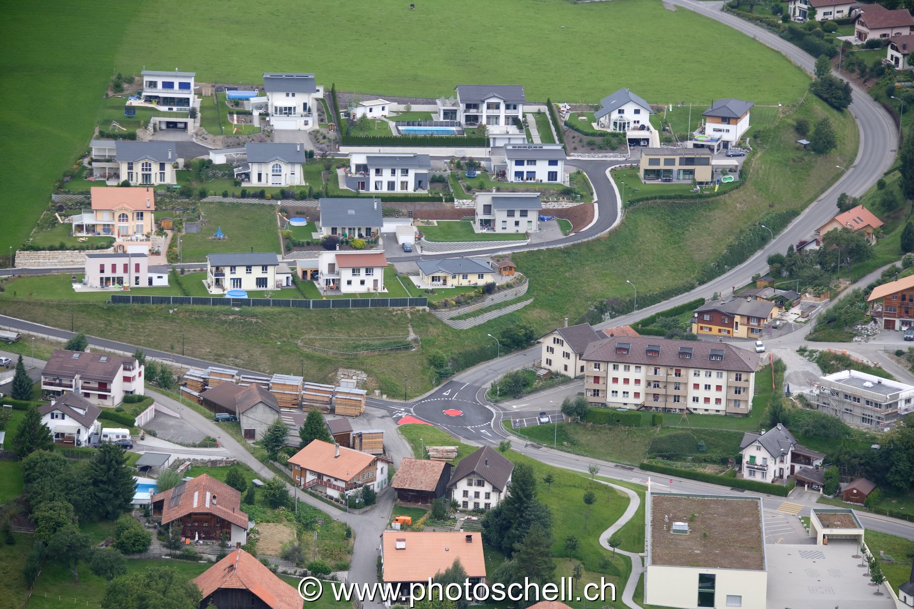 La scierie, le Crau Bovet à Marsens