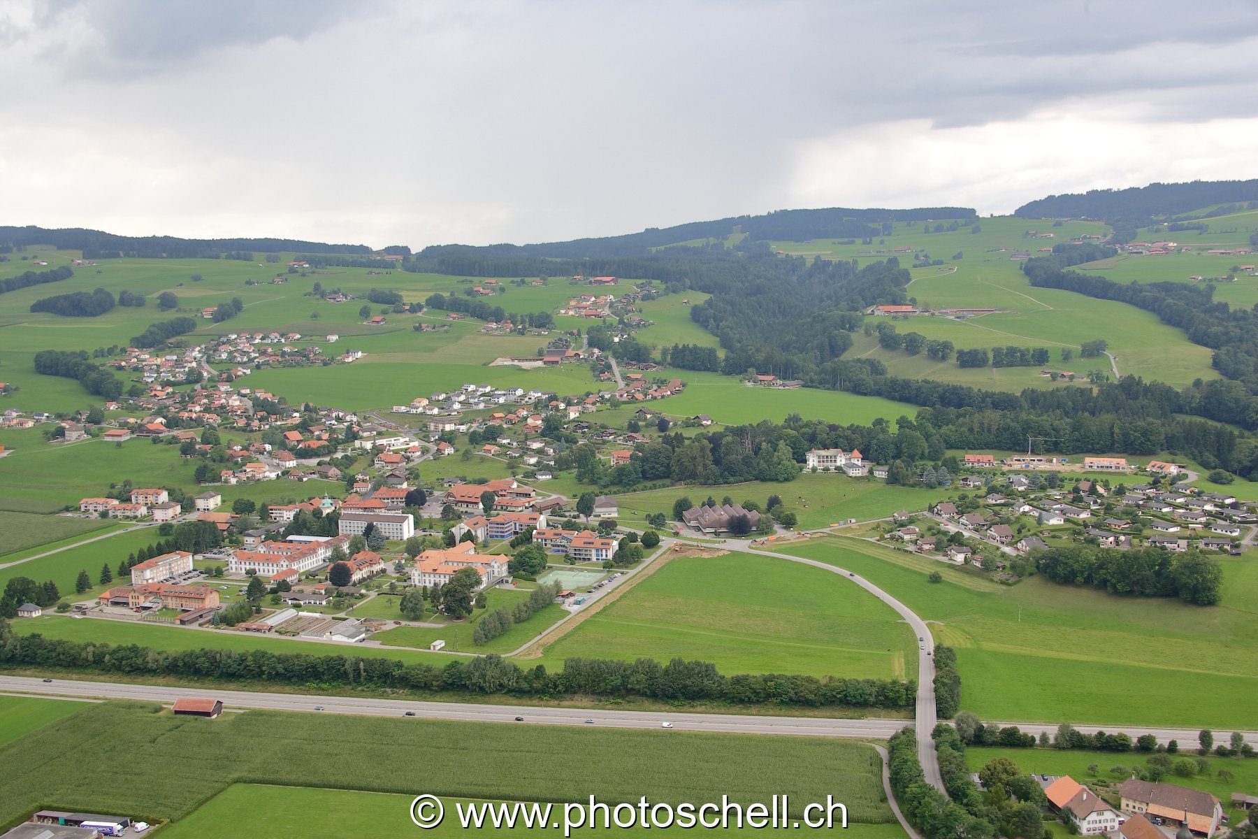 Marsens et les monts