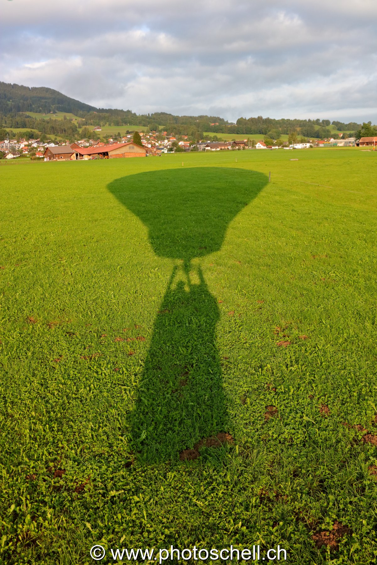 Ombre de la mongolfière