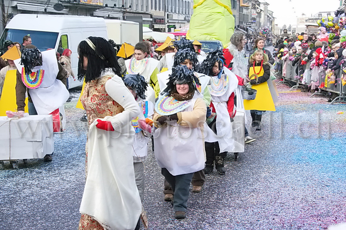 Egyptiens en travaux dans la Grand'Rue