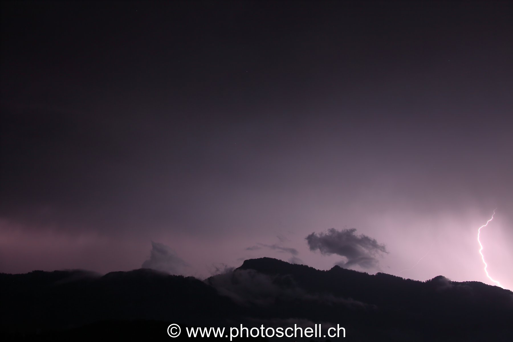 Orage en Gruyère