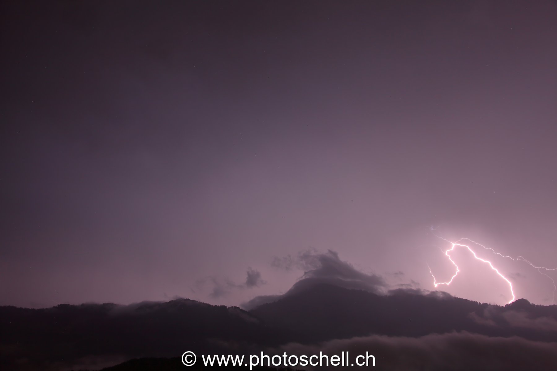 Orage en Gruyère