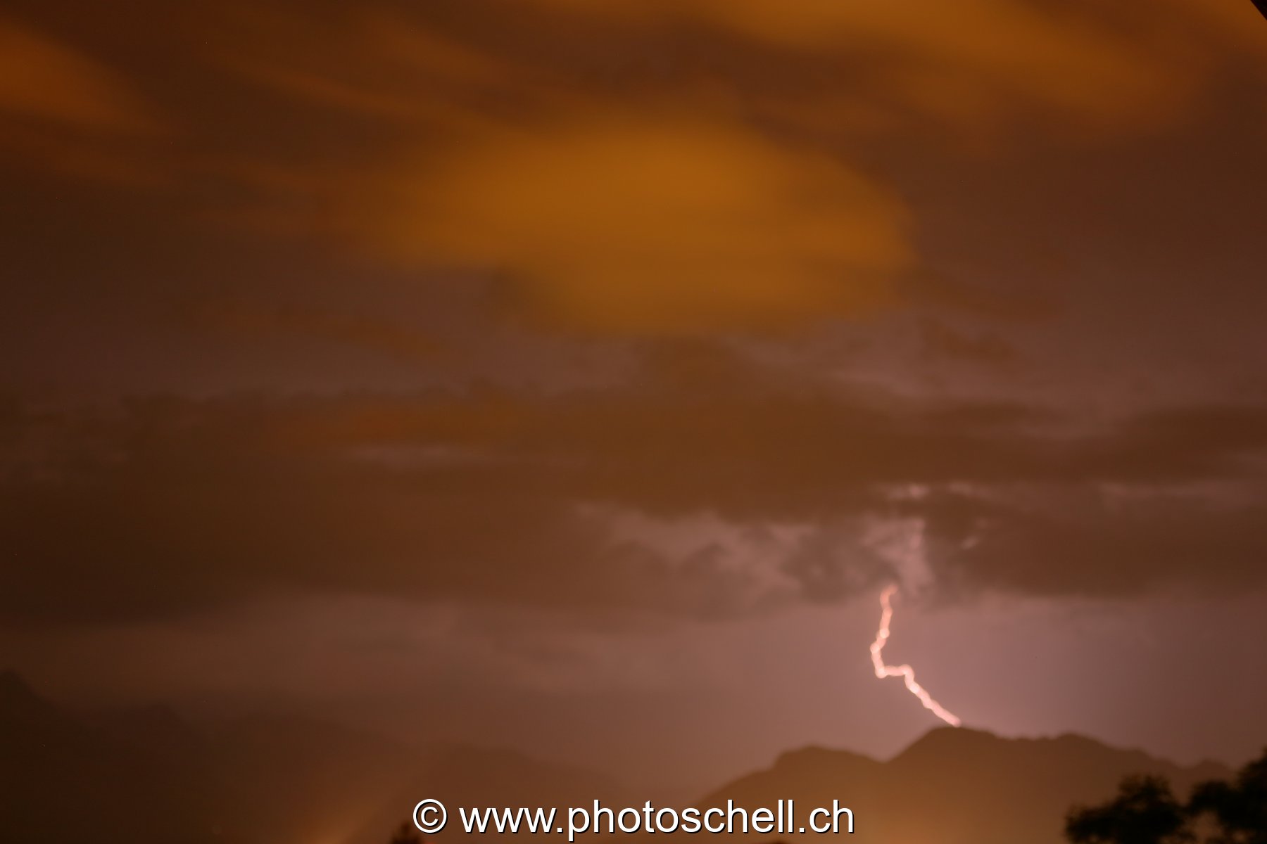 Orage en Gruyère