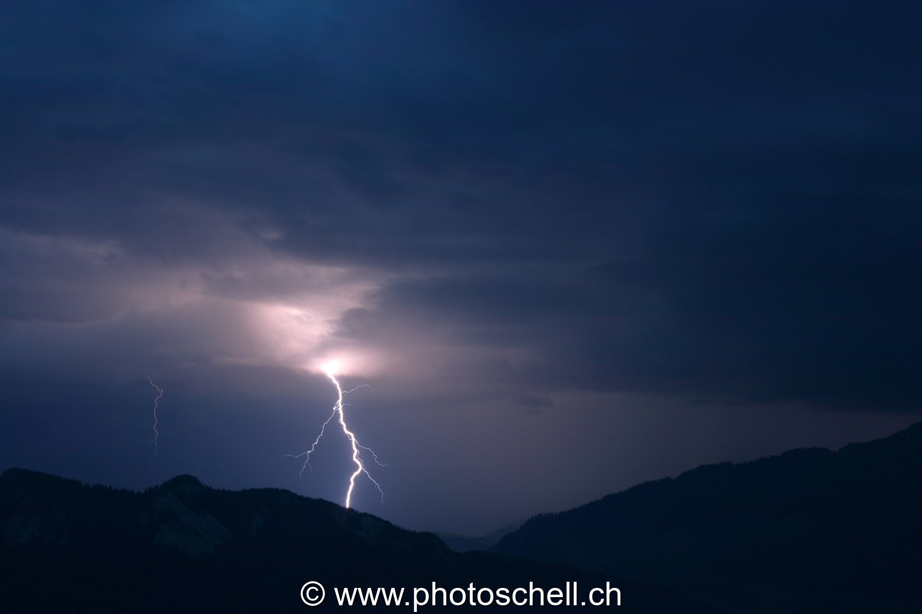 Orage en Gruyère