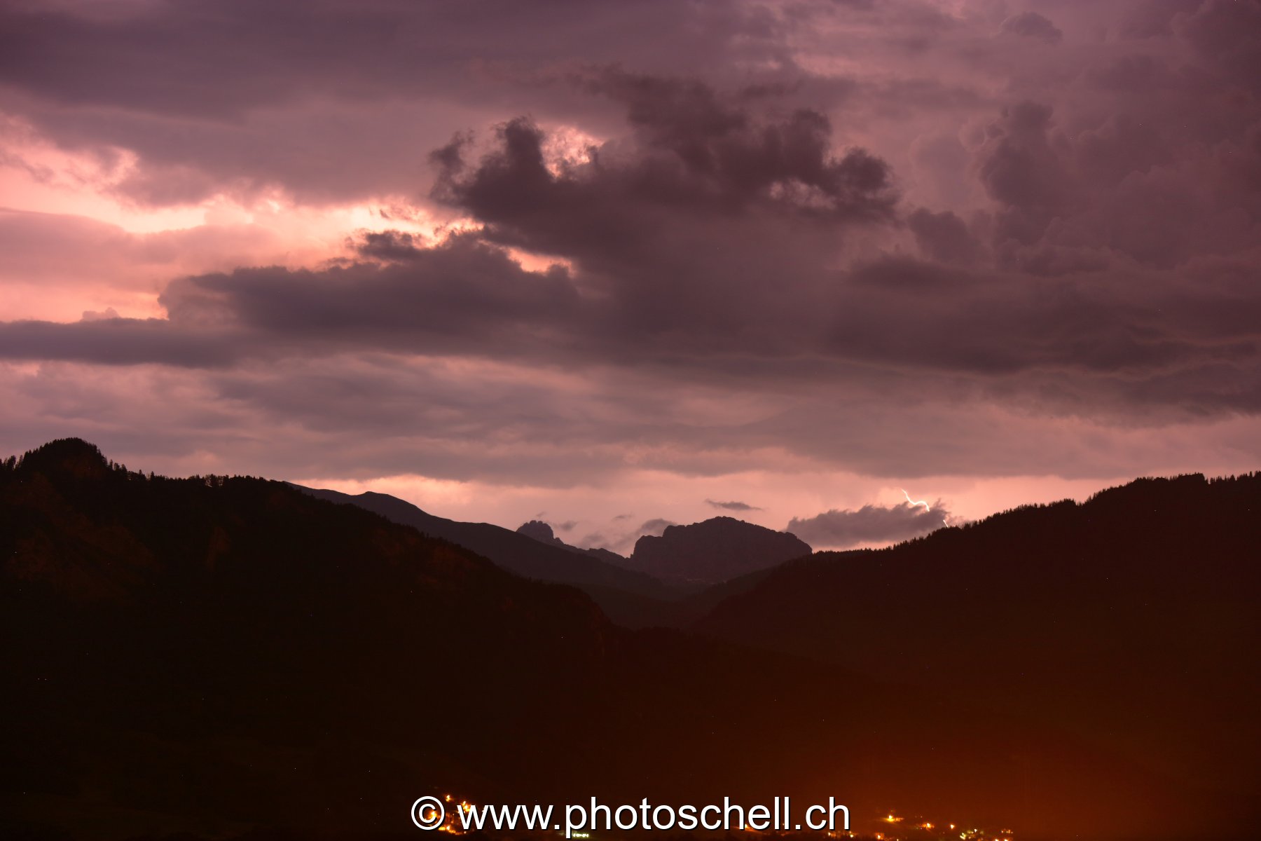 Orage en Gruyère