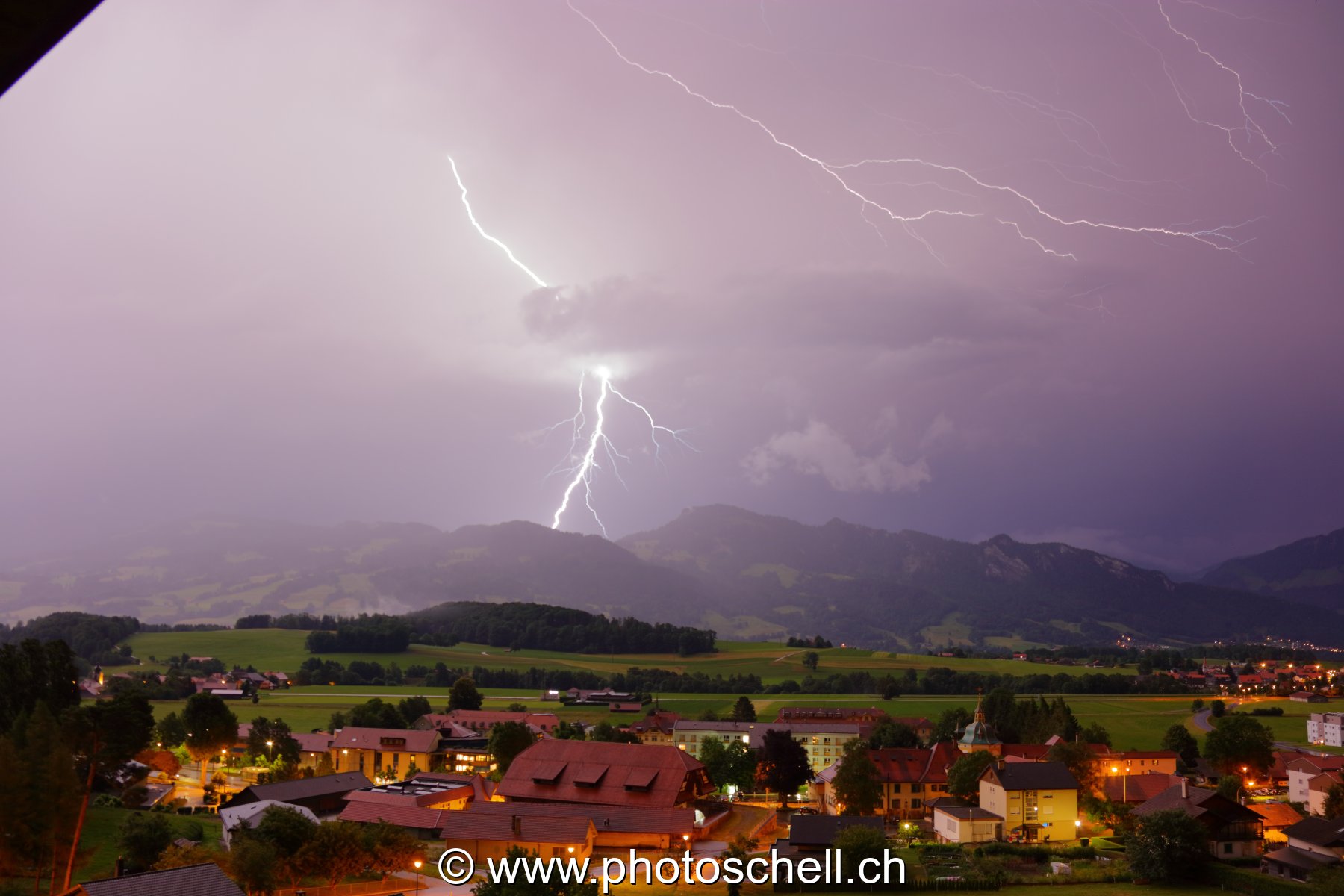 Orage en Gruyère