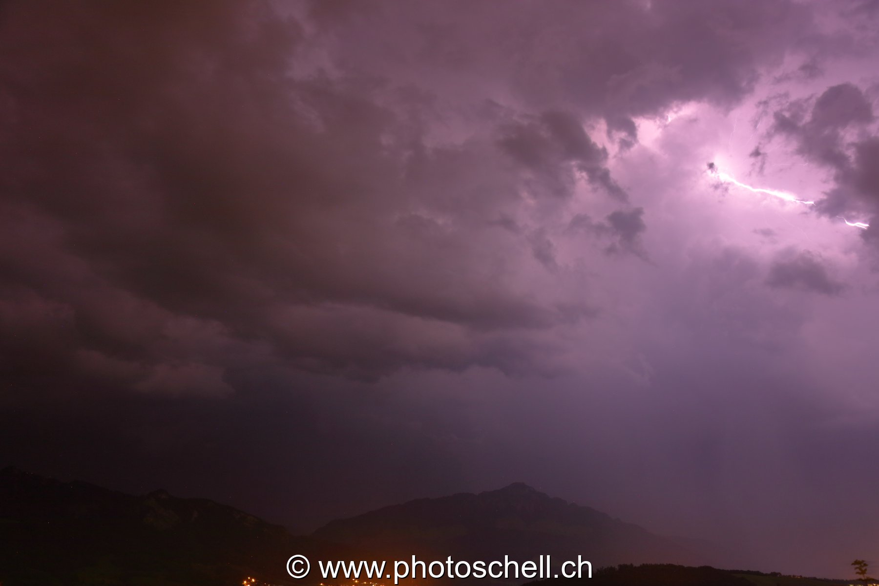 Orage en Gruyère