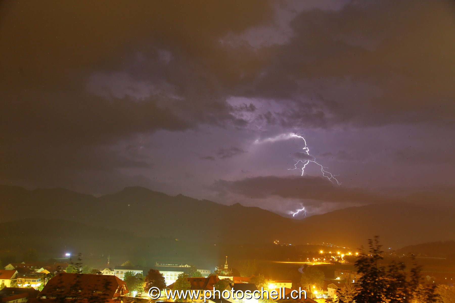 Orage en Gruyère