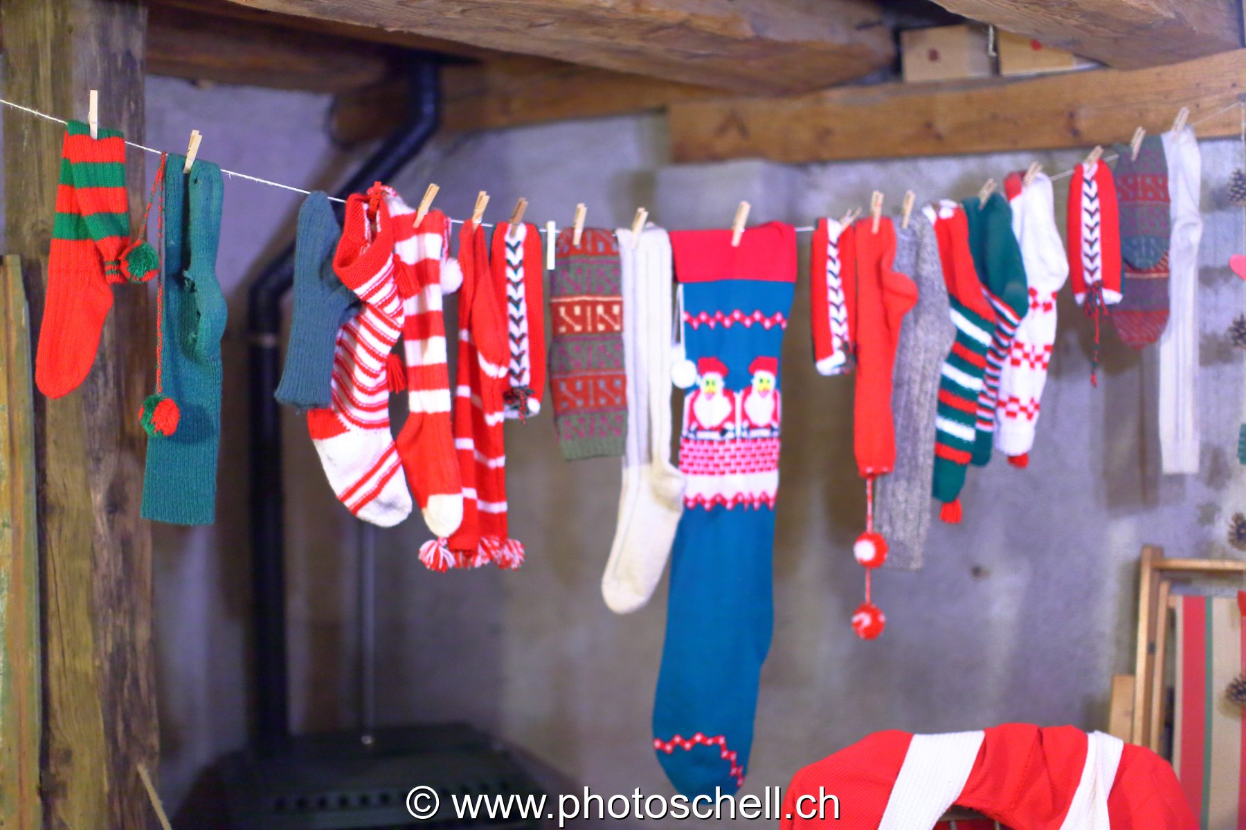 Dans la maison du père Noël