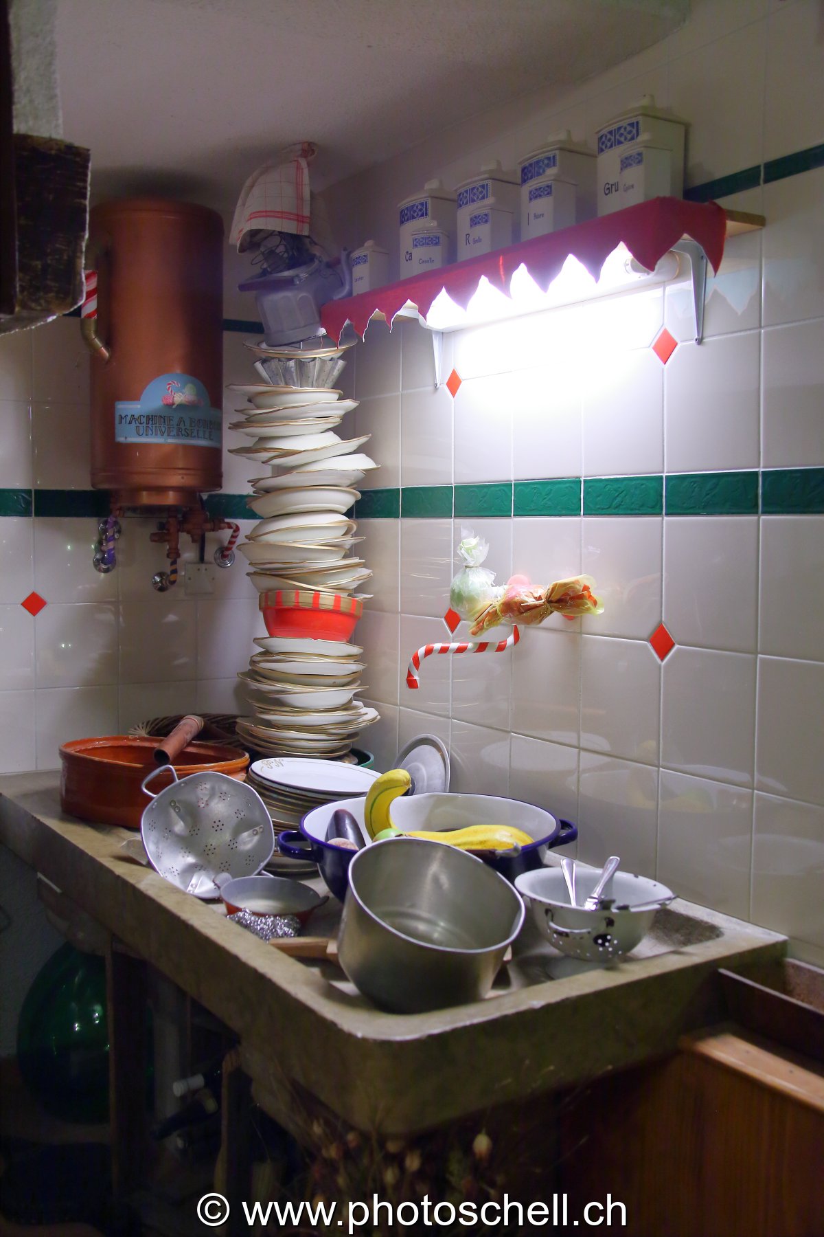 Dans la maison du père Noël