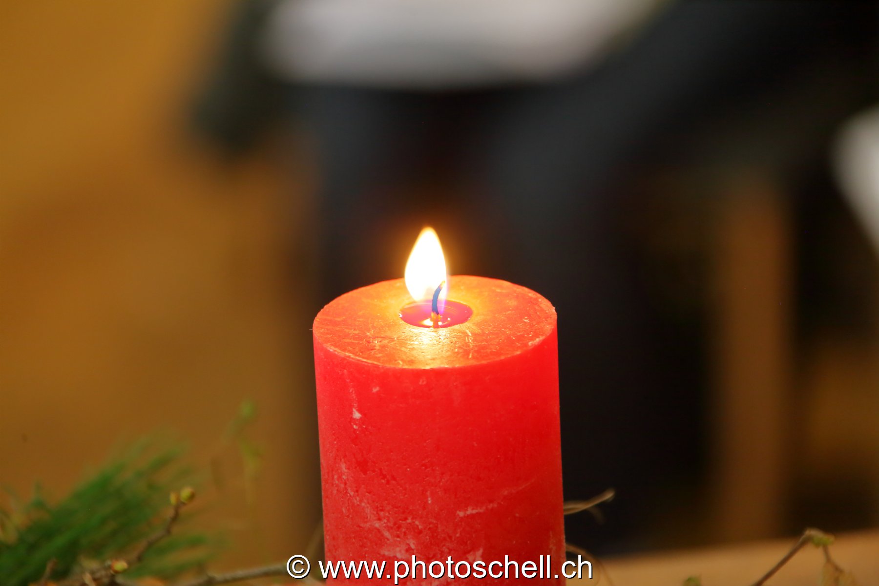 Bougie de Noël