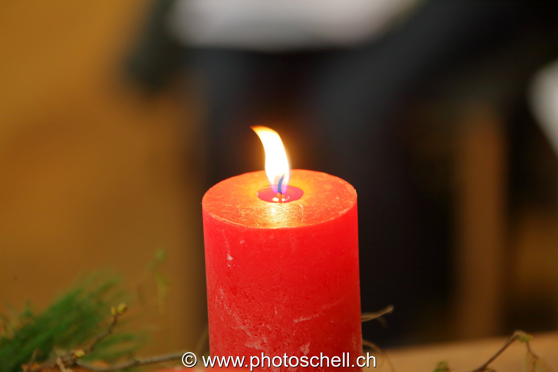 Bougie de Noël