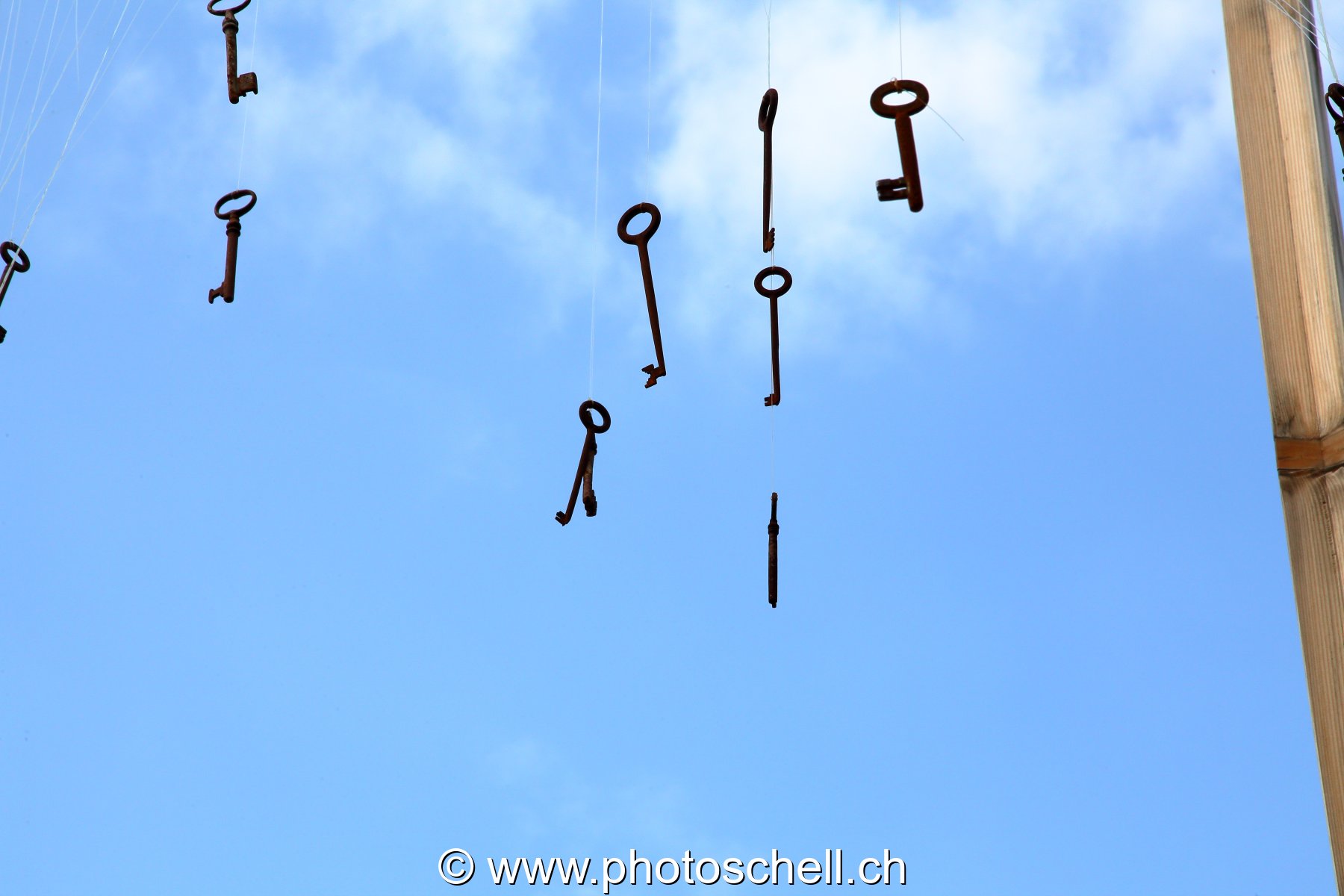 Clefs dans le ciel
