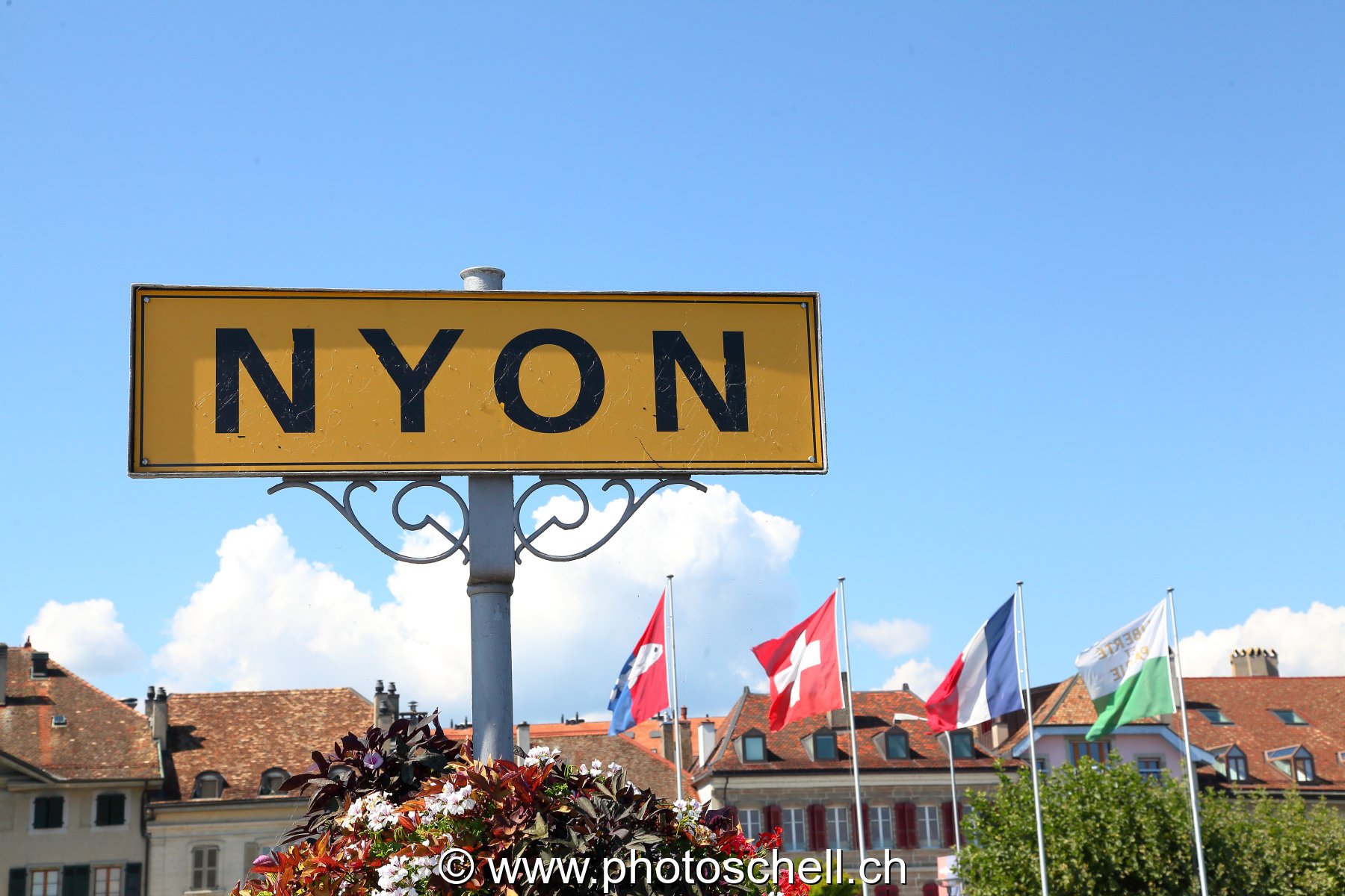 Au débarcadère de Nyon