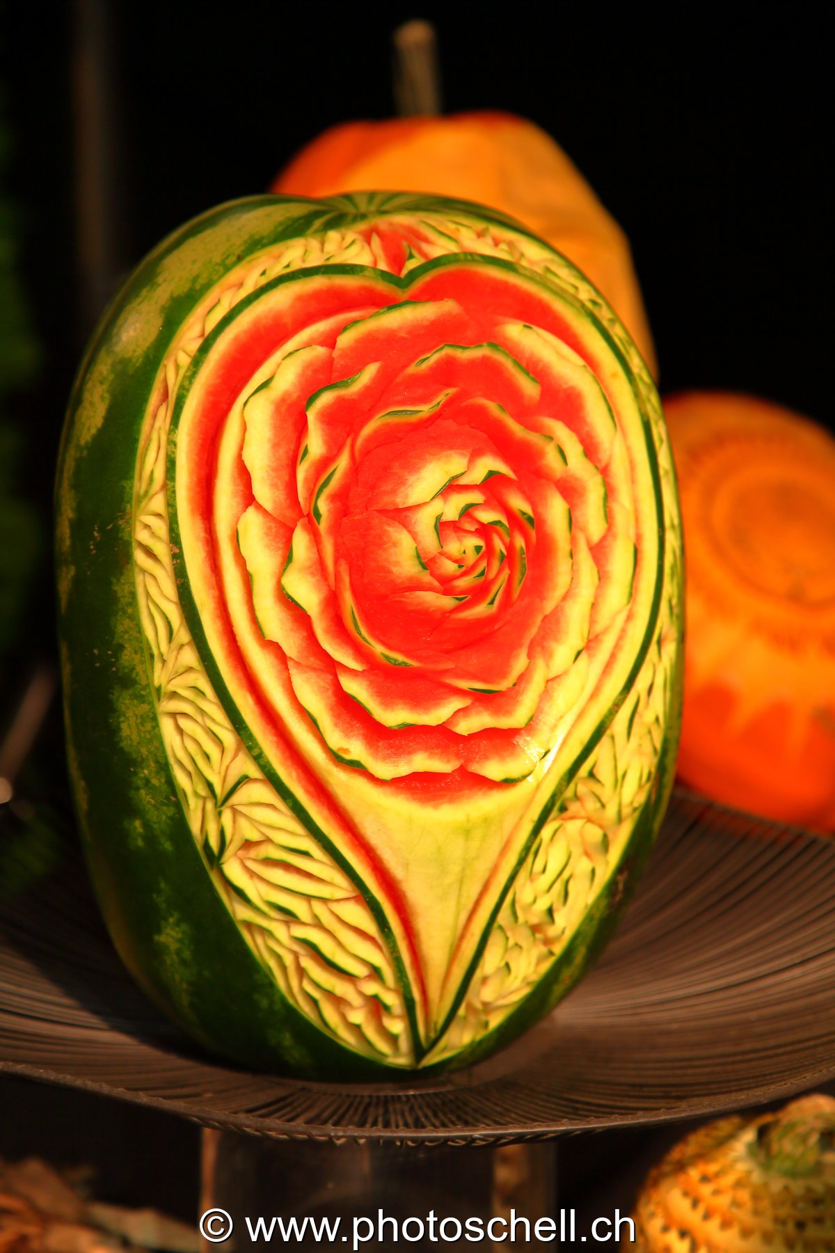 Courges taillées