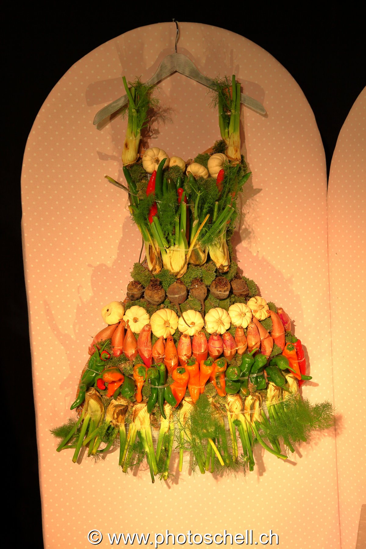 Robe en légumes