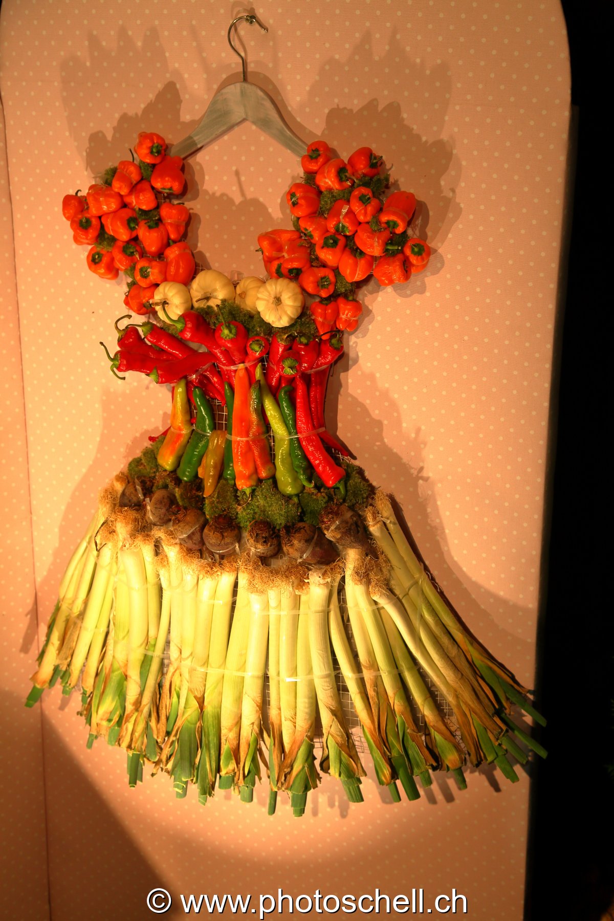 Robe en légumes