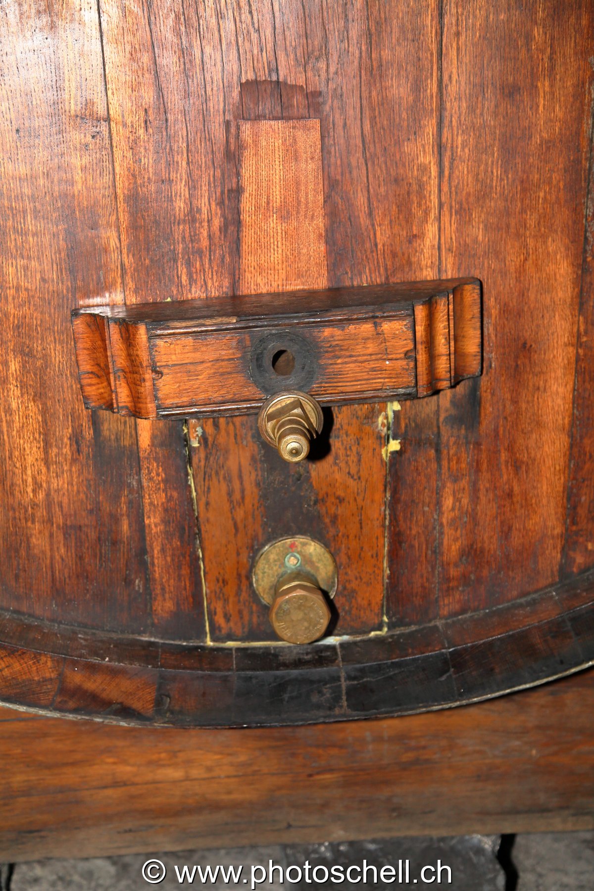 Anciennes barrique de vin