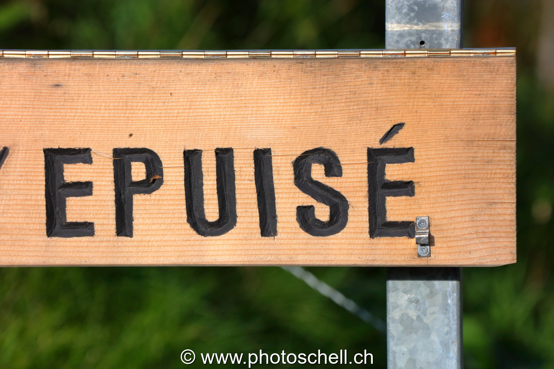 Epuisé...