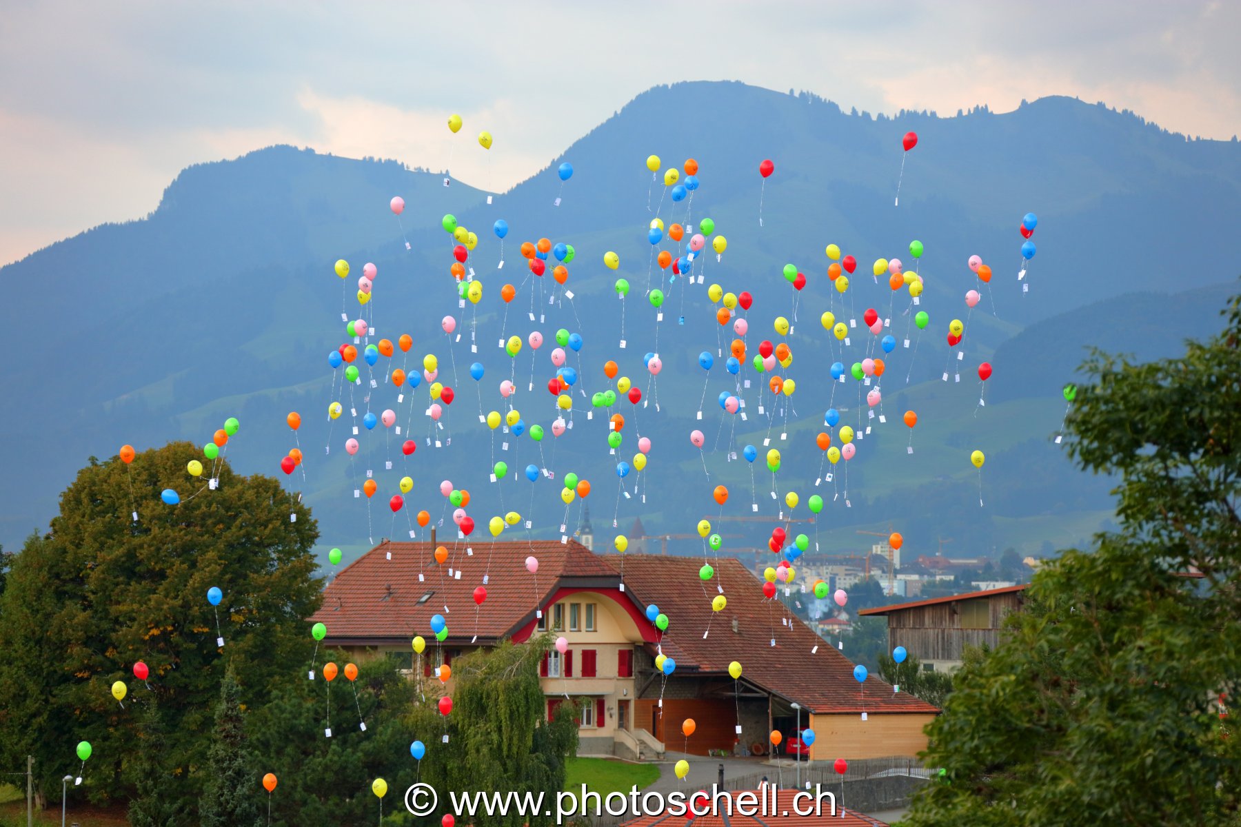 Lâcher de ballons