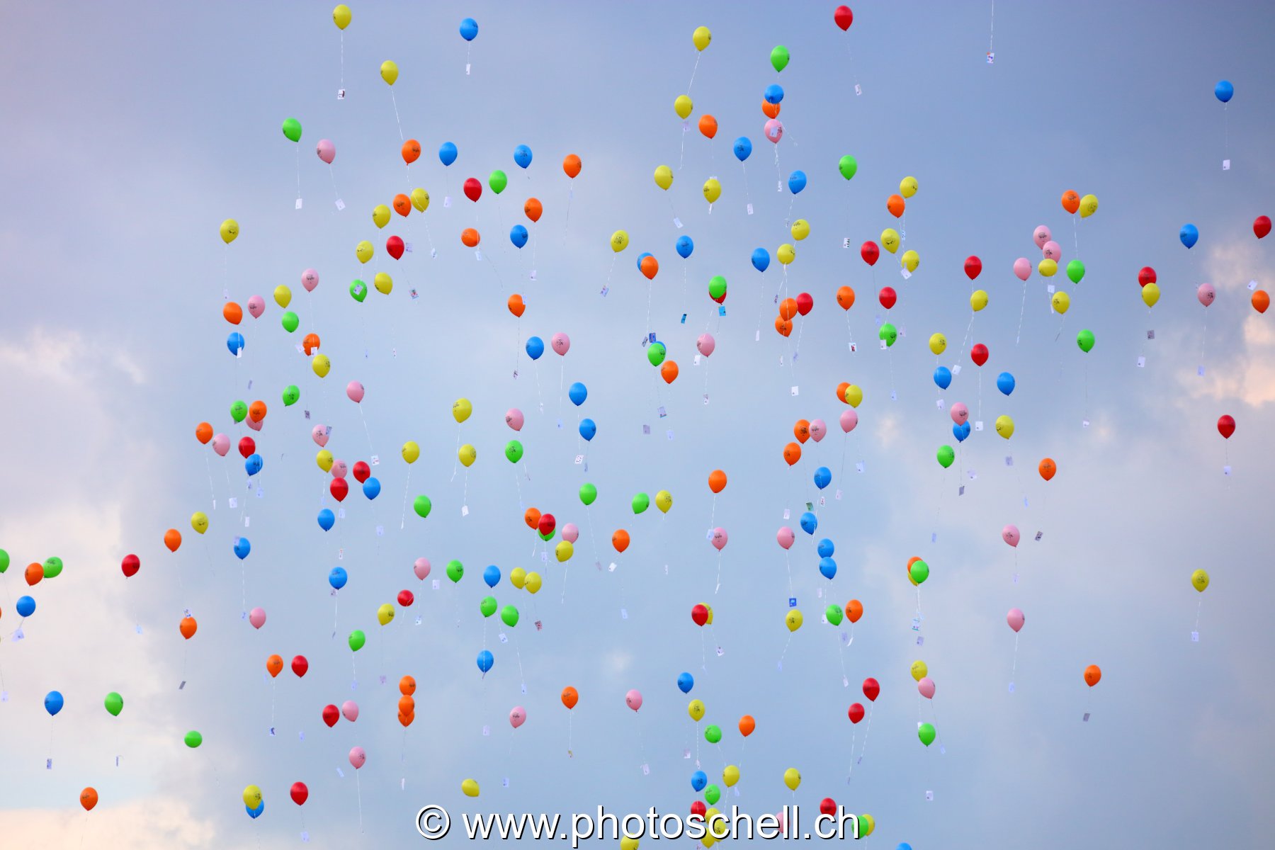 Lâcher de ballons