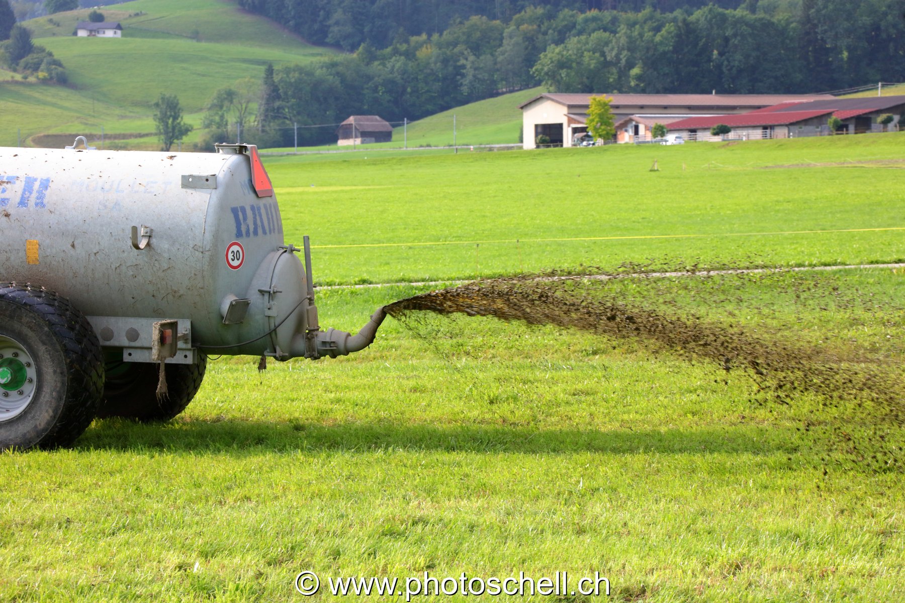 Epandage... Ca sent la pluie...