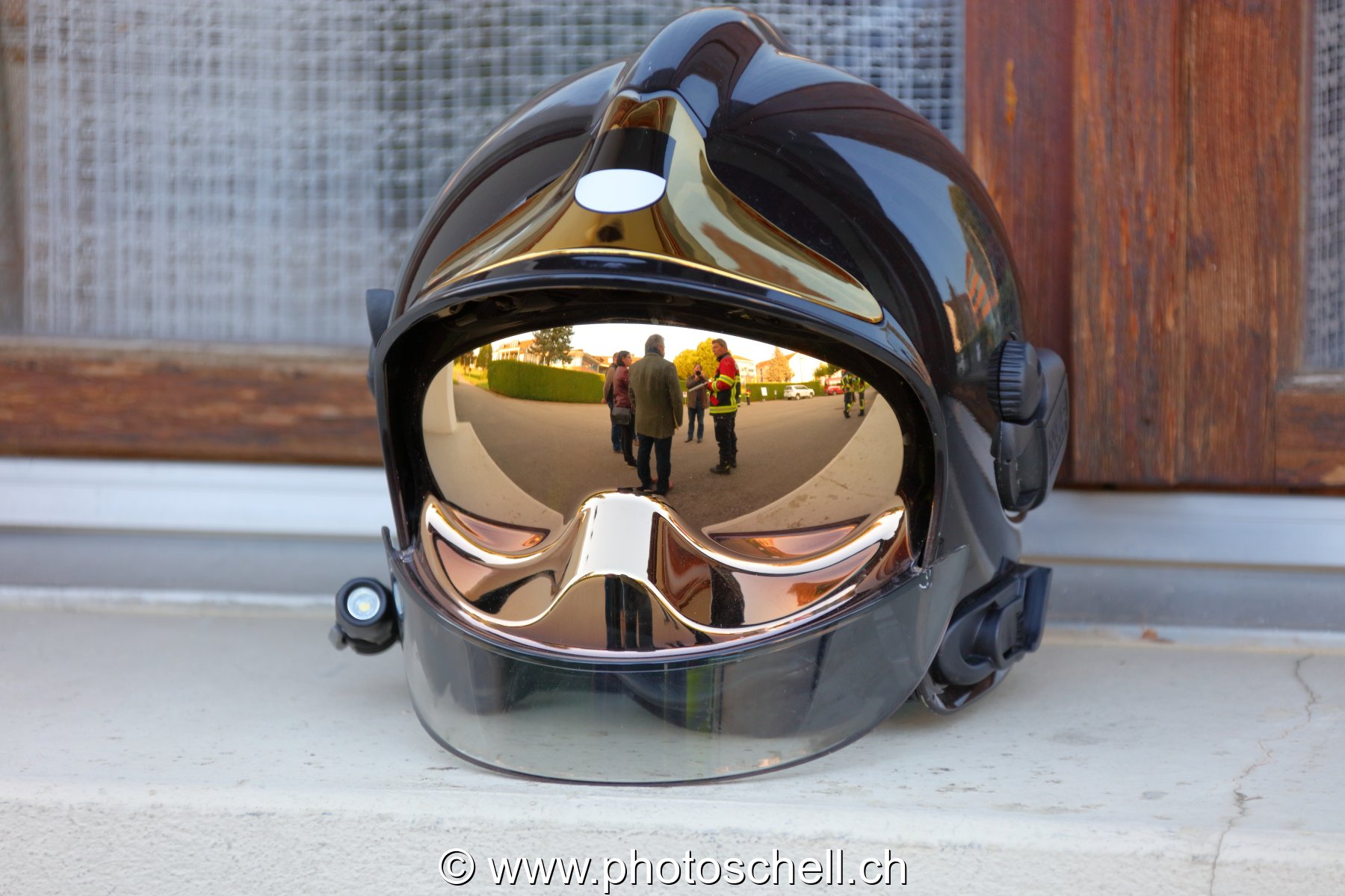 Casque de pompier