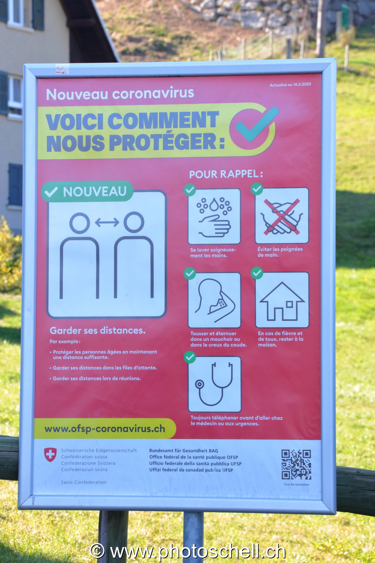 Messages pour le COVID