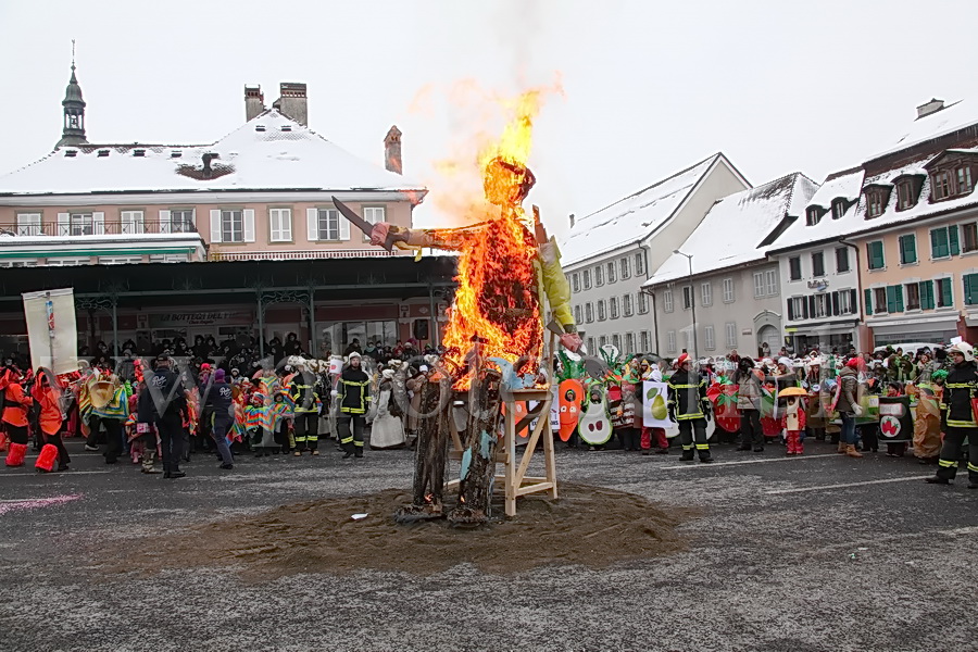 Le bonhomme hiver 2015 de Bulle