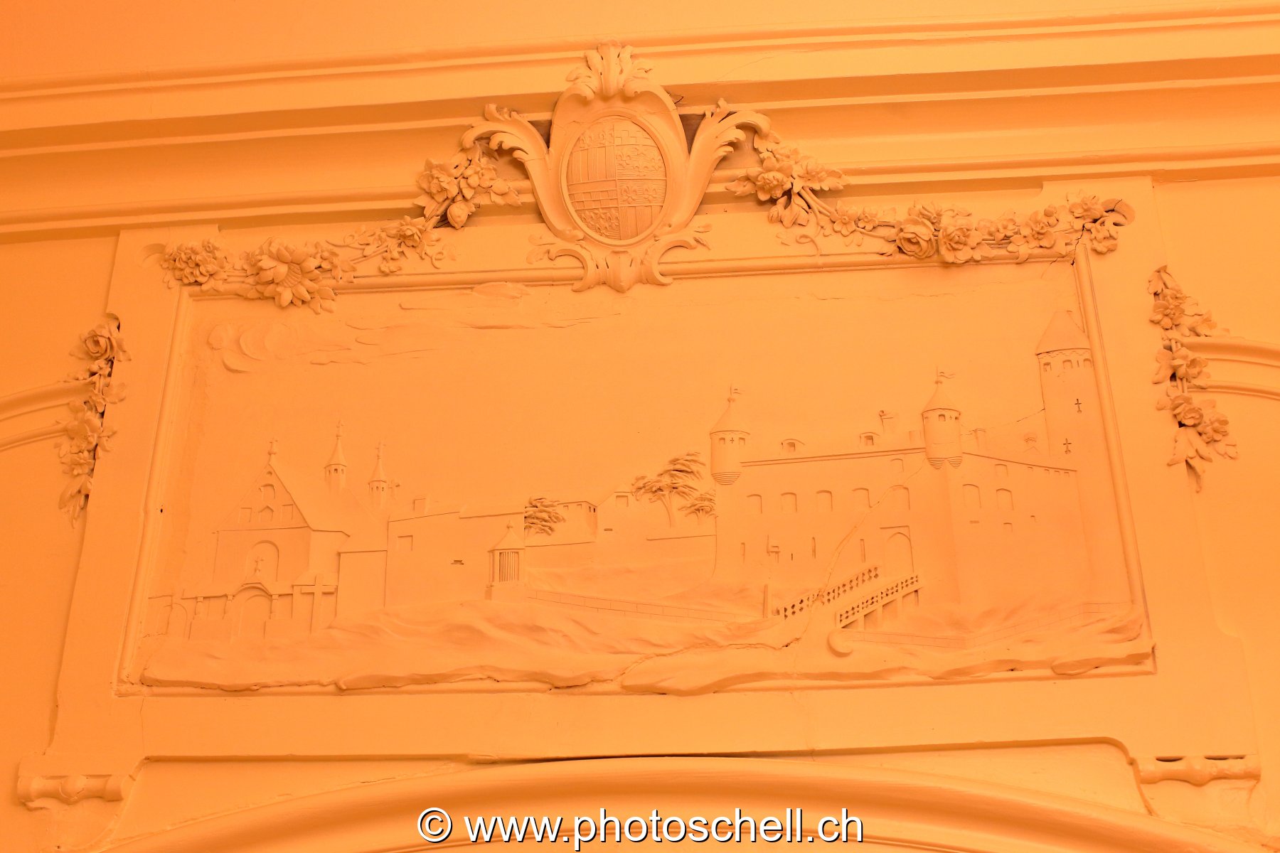 Détails du chateau de Bulle